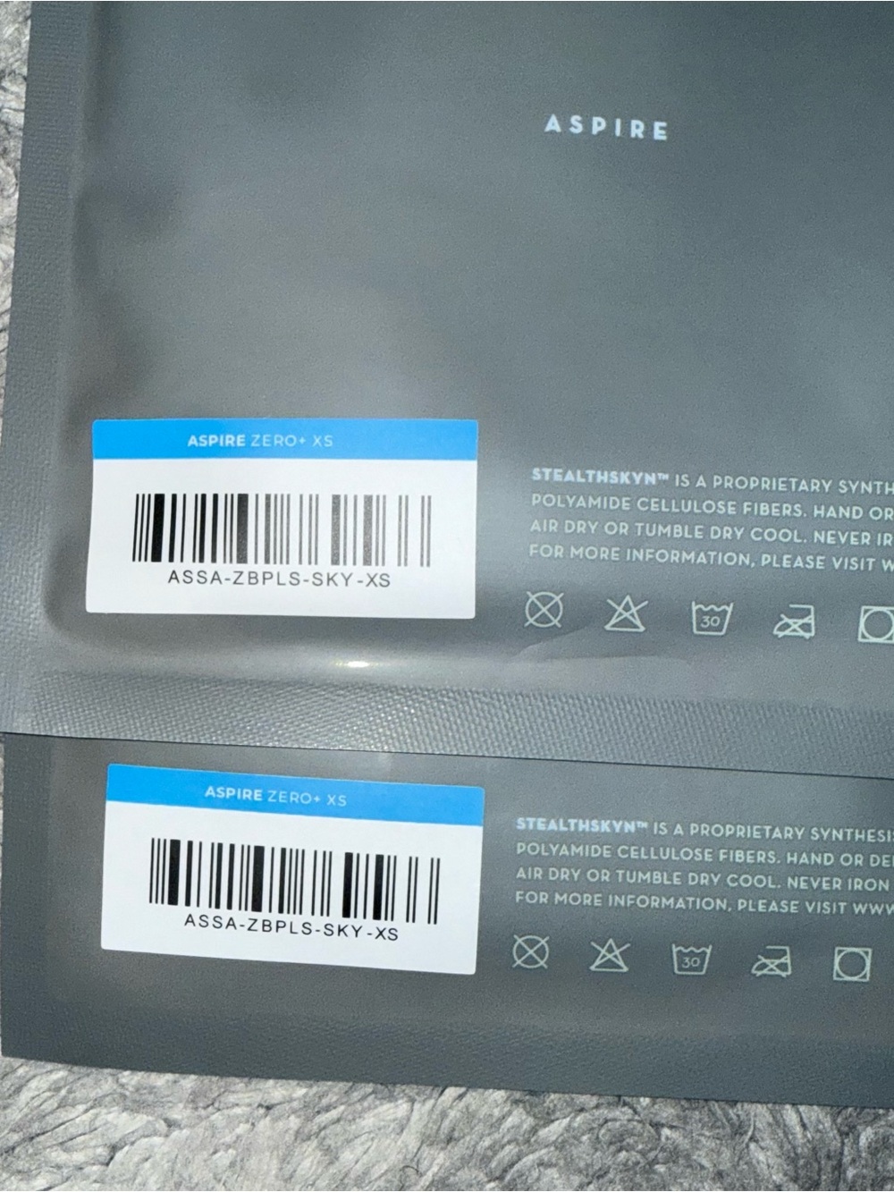 ASWEMOVE 2-PACK OF ASPIRE · ZERO+ BRIEF IN SKY - Picture 4 of 6